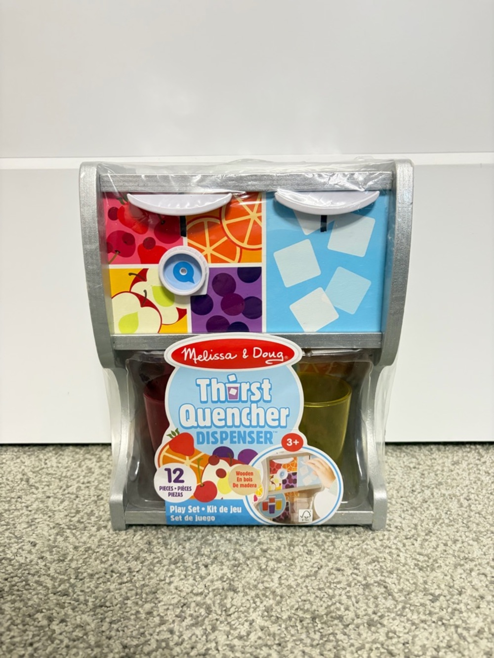 Melissa & Doug Wooden drink dispenser